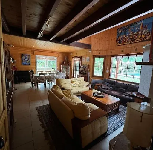 10 Pers Avec Piscine Privée Et Accès Tennis Villa Lacanau